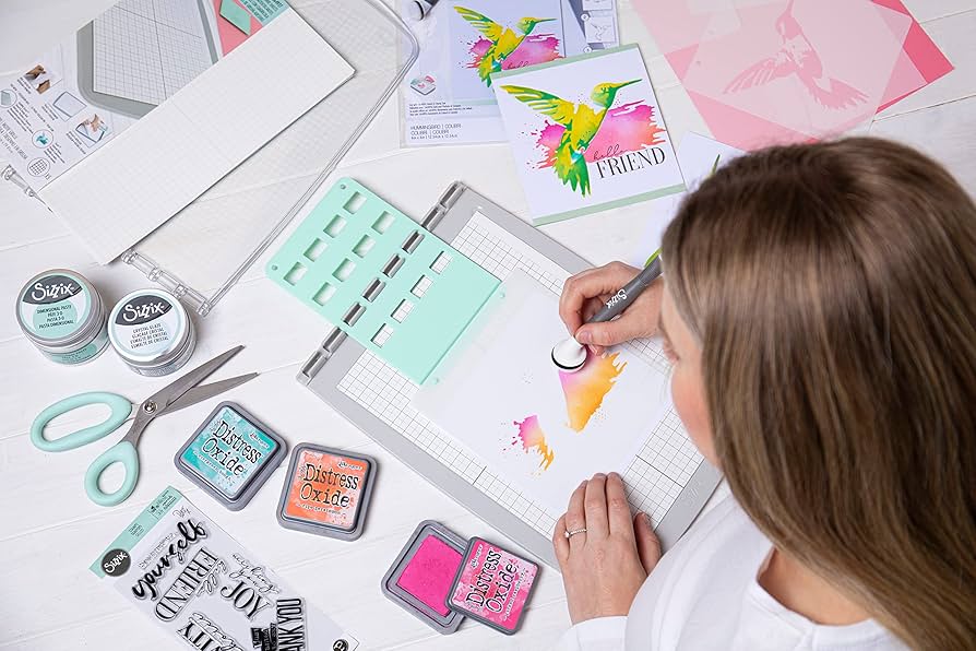 磁気ガラス工作マット、シジックス・ラップドジャーナル、スタンプ