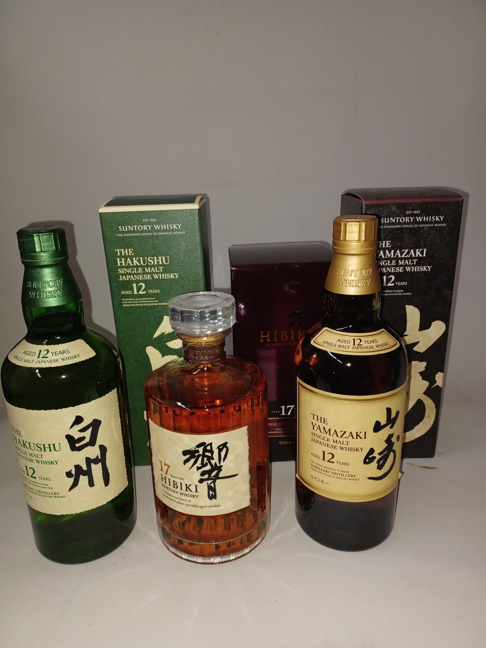 山崎12年・白州12年ウイスキーセット 白州12年、山崎12年 ウイスキー