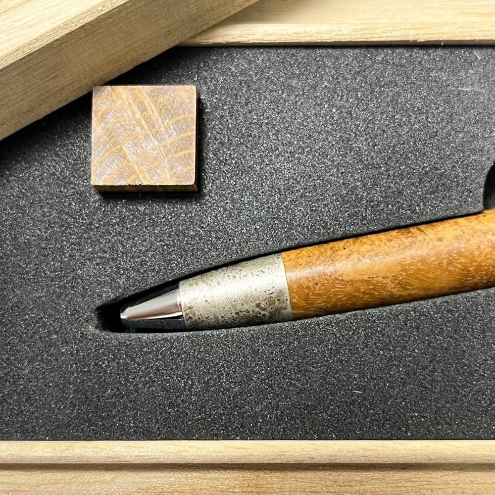 Amazon | 野原工芸 斑紋 純銀色 特上 チーク 瘤 スタンダード