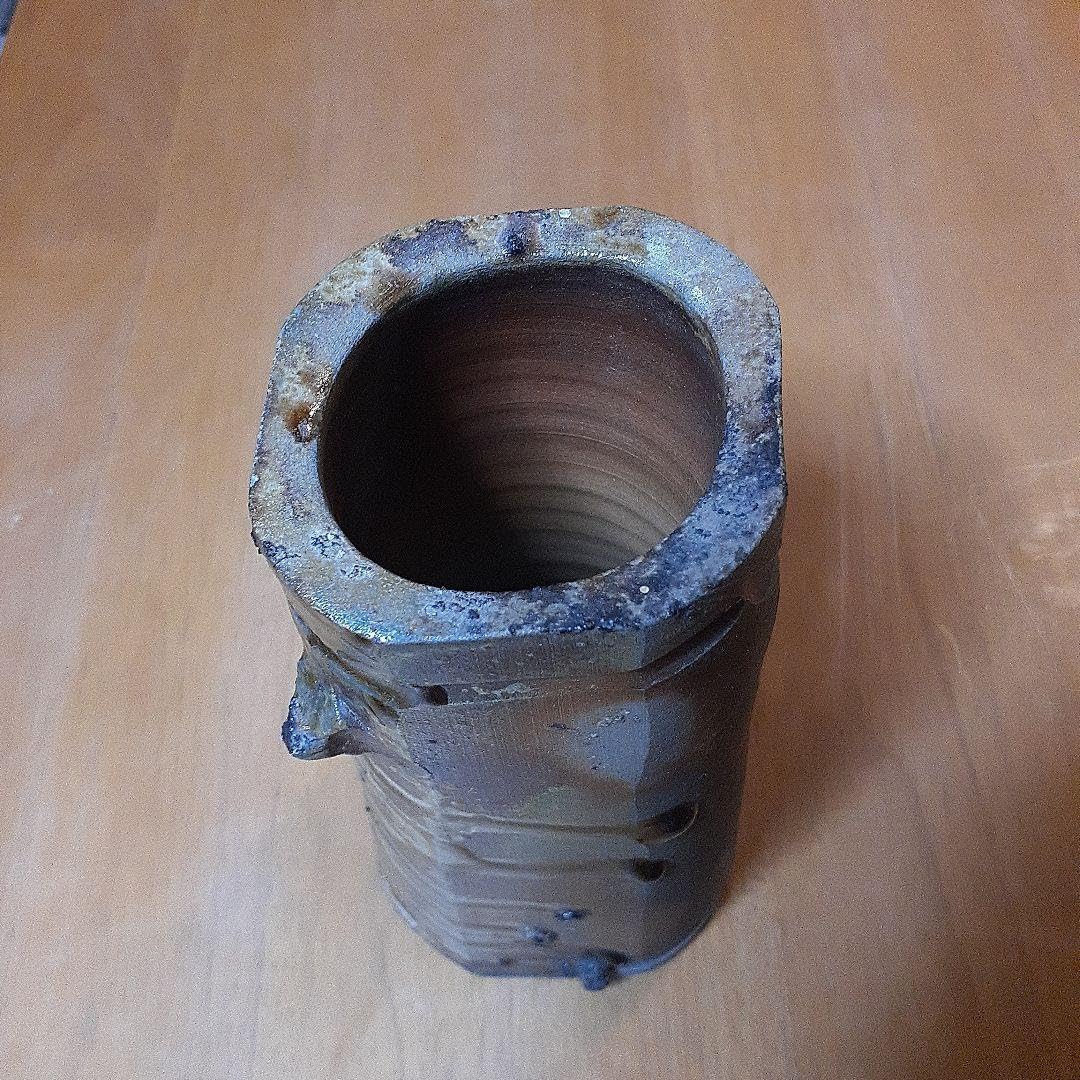 備前焼 花瓶 花入 備前焼 /花瓶】陶弘作 一輪挿し 花入 伝統陶芸品 花瓶