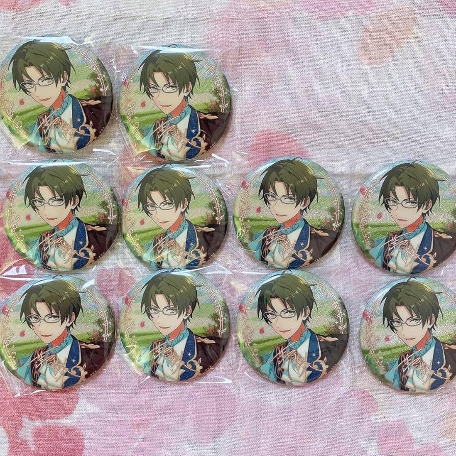 あんスタ コレクション缶バッジ 2024 Aug Casual 蓮巳敬人