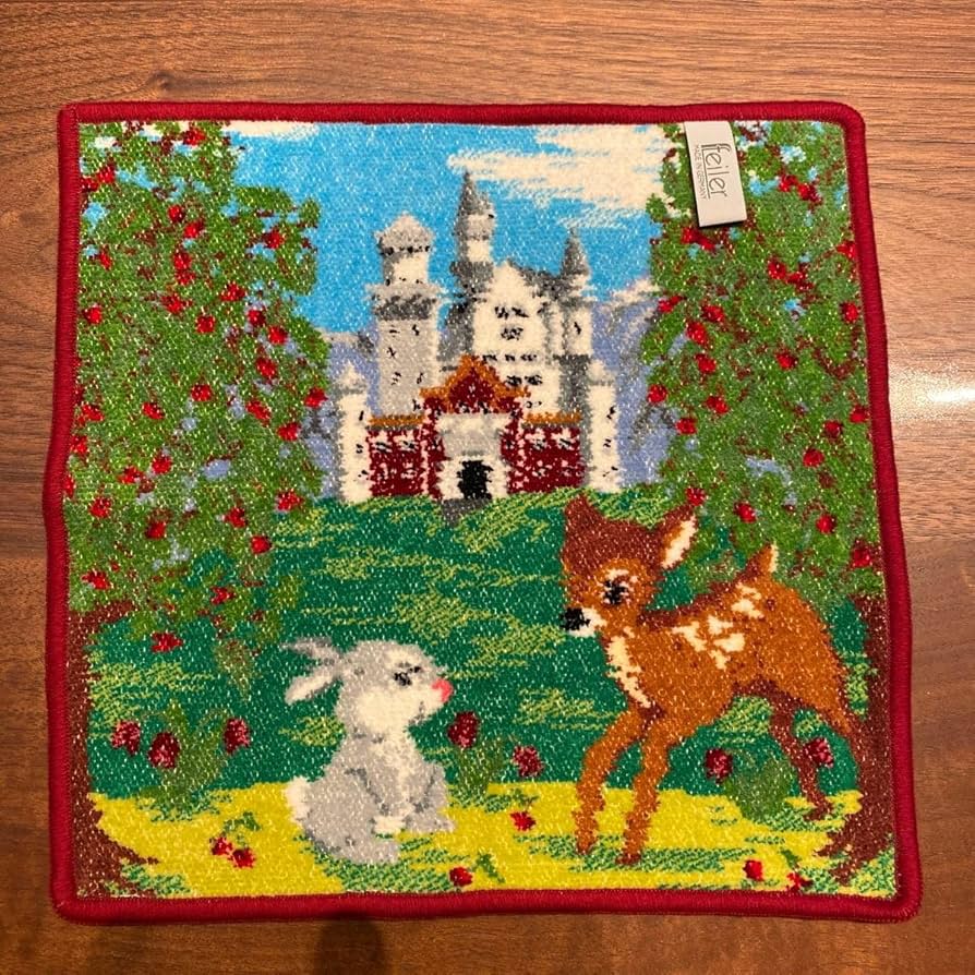 Amazon.co.jp: フェイラーFEILER ノイシュバンシュタイン城 バンビ限定