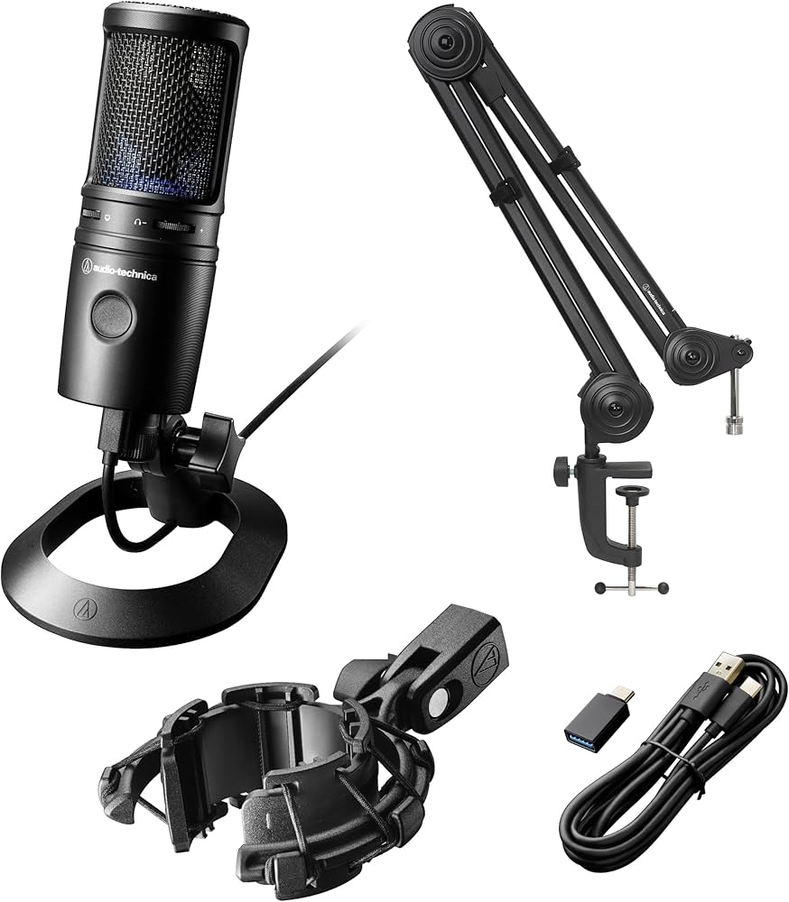 Amazon.co.jp: オーディオテクニカ コンデンサーマイク AT2020USB-X