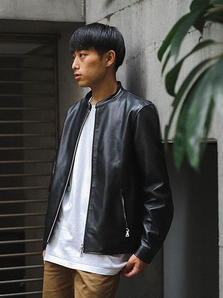 BEAMS HEART シングルライダースジャケット XL ブラック J58 BEAMS