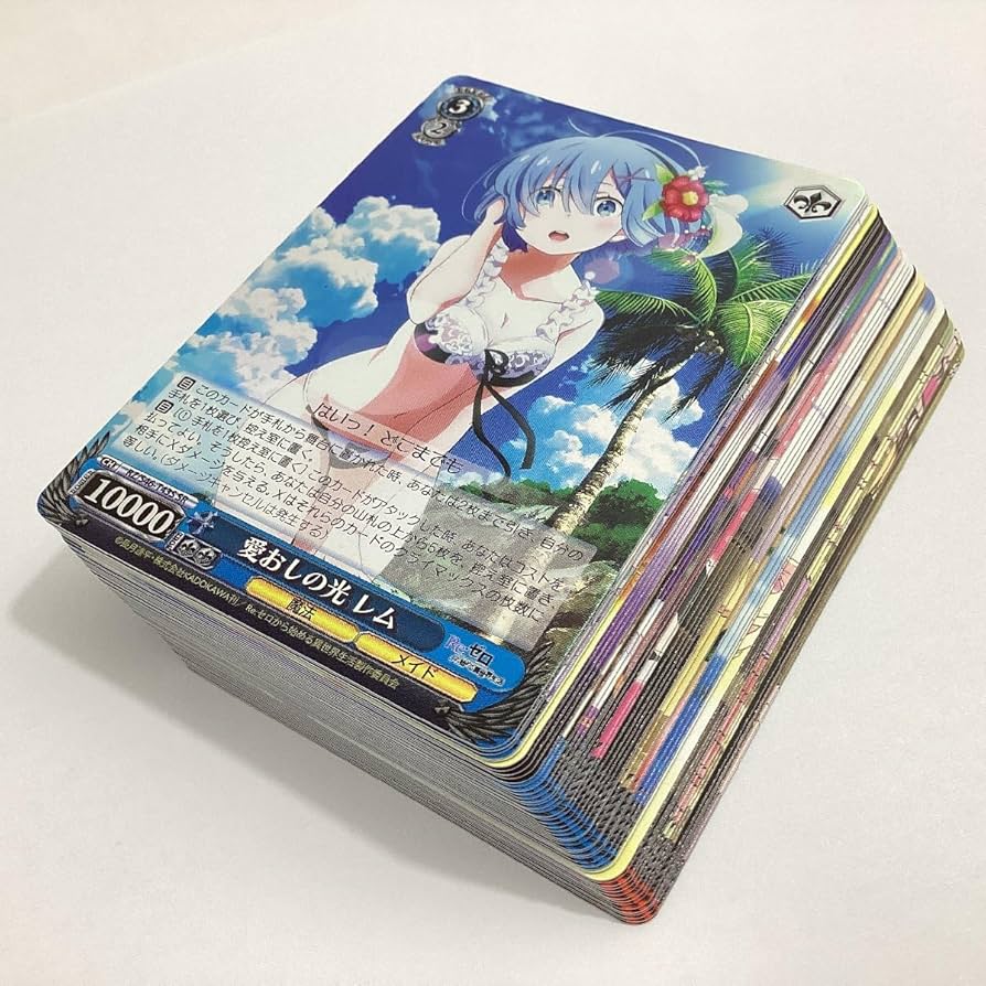 ヴァイスシュバルツ リゼロ 8門デッキ