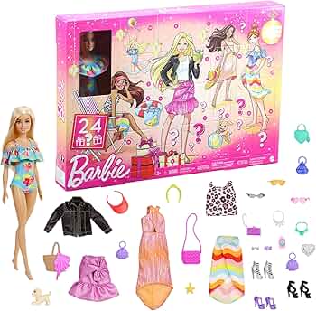 Amazon.co.jp: バービー(Barbie) アドベントカレンダー 【着せ替え人形