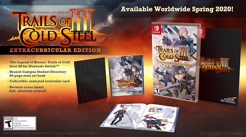 Amazon.com: The Legend of Heroes: Trails of Cold Steel III