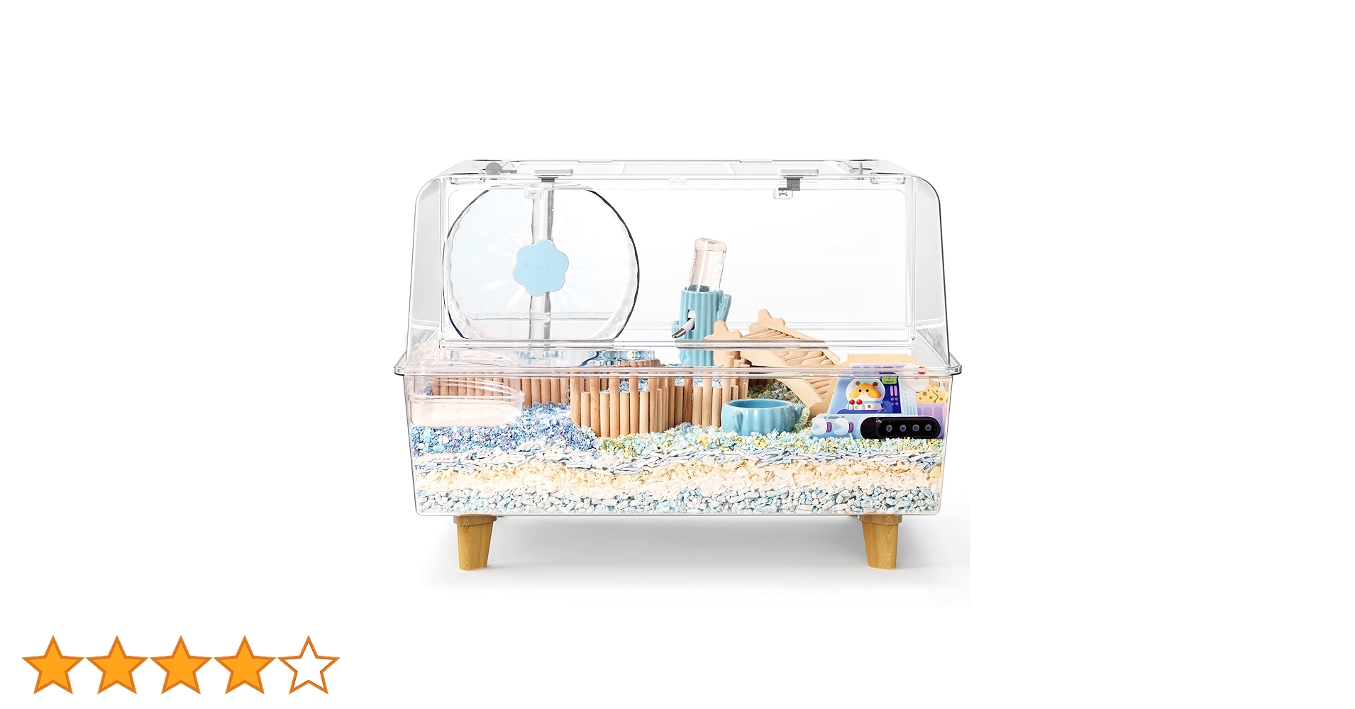 Amazon | BUCATSTATE 新版 700 ハムスター ケージ 大型 最適化 全面