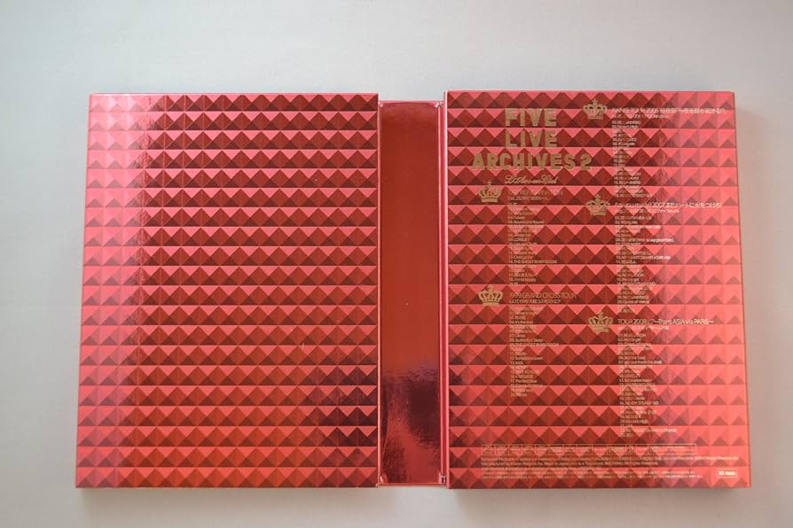 L'Arc~en~Ciel FIVE LIVE ARCHIVES 2 セット Amazon.co.jp: FIVE LIVE