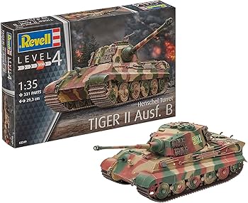 ミリタリー 1/35 ドイツ軍兵9体フィギュアセット&1/35キングタイガー