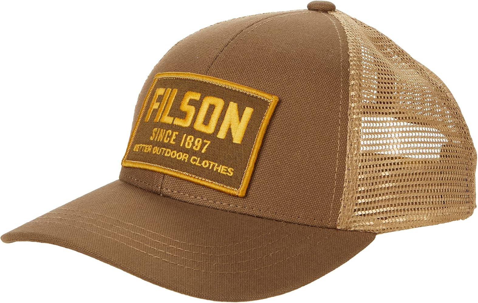 Amazon | Filson メッシュスナップバックロガーキャップ, タバコ