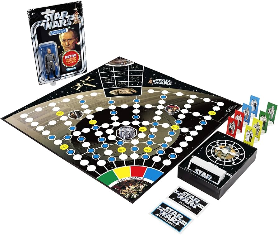 Amazon.com: Star Wars Escape from Death Star Board Game with