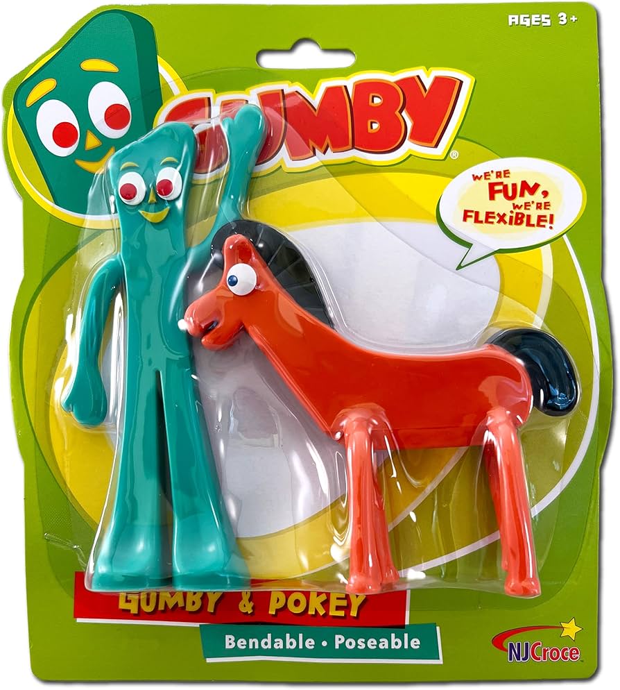 Amazon.com: NJ Croce Gumby & Pokey 6