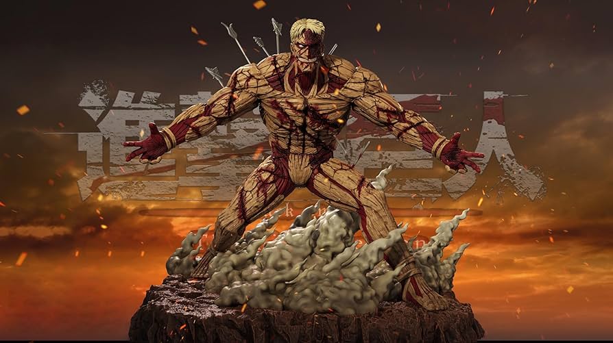 Amazon.co.jp: ライナー・ブラウン 鎧の巨人 フィギュア ノンスケール