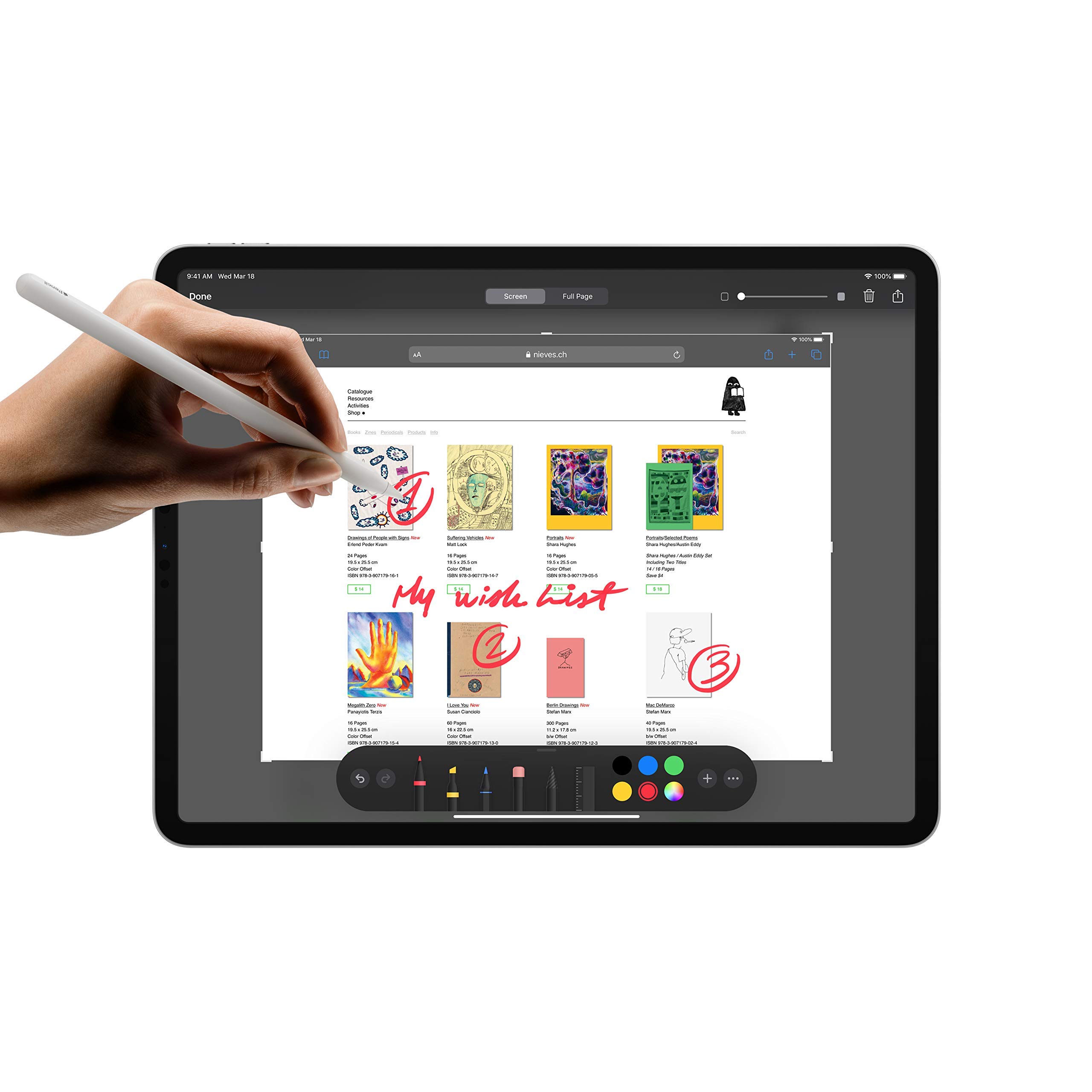 11インチiPad Pro Wi-Fi 128GB - スペースグレイ（第2世代）