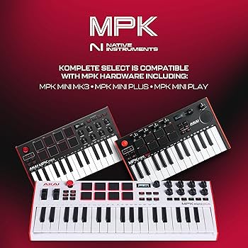 Amazon.com: Akai Professional MPK Mini Plus - USB MIDI Keyboard