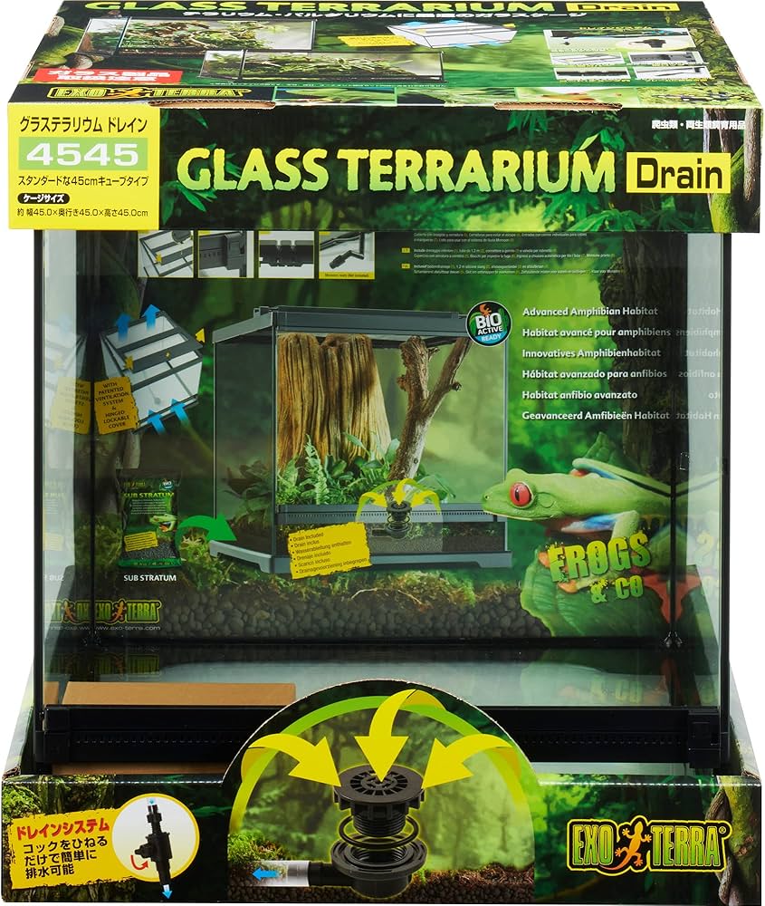 Amazon.co.jp: エキゾテラ GEX EXOTERRA グラステラリウム ドレイン