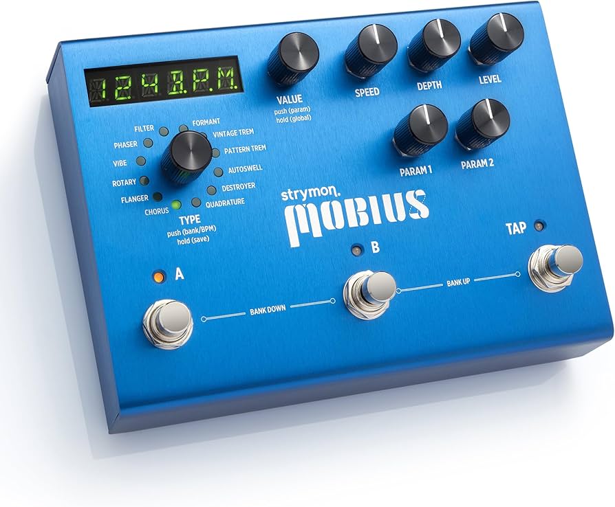 Amazon.com: Strymon Mobius 12 Voice Modulation Guitar Effects