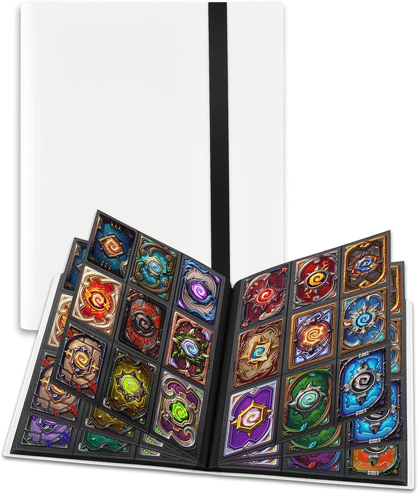 Amazon.co.jp: カード ファイル 9ポケット 360枚収納 トレカファイル