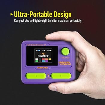 SONICAKE PocketMaster マルチエフェクター パープル SONICAKE Pocket