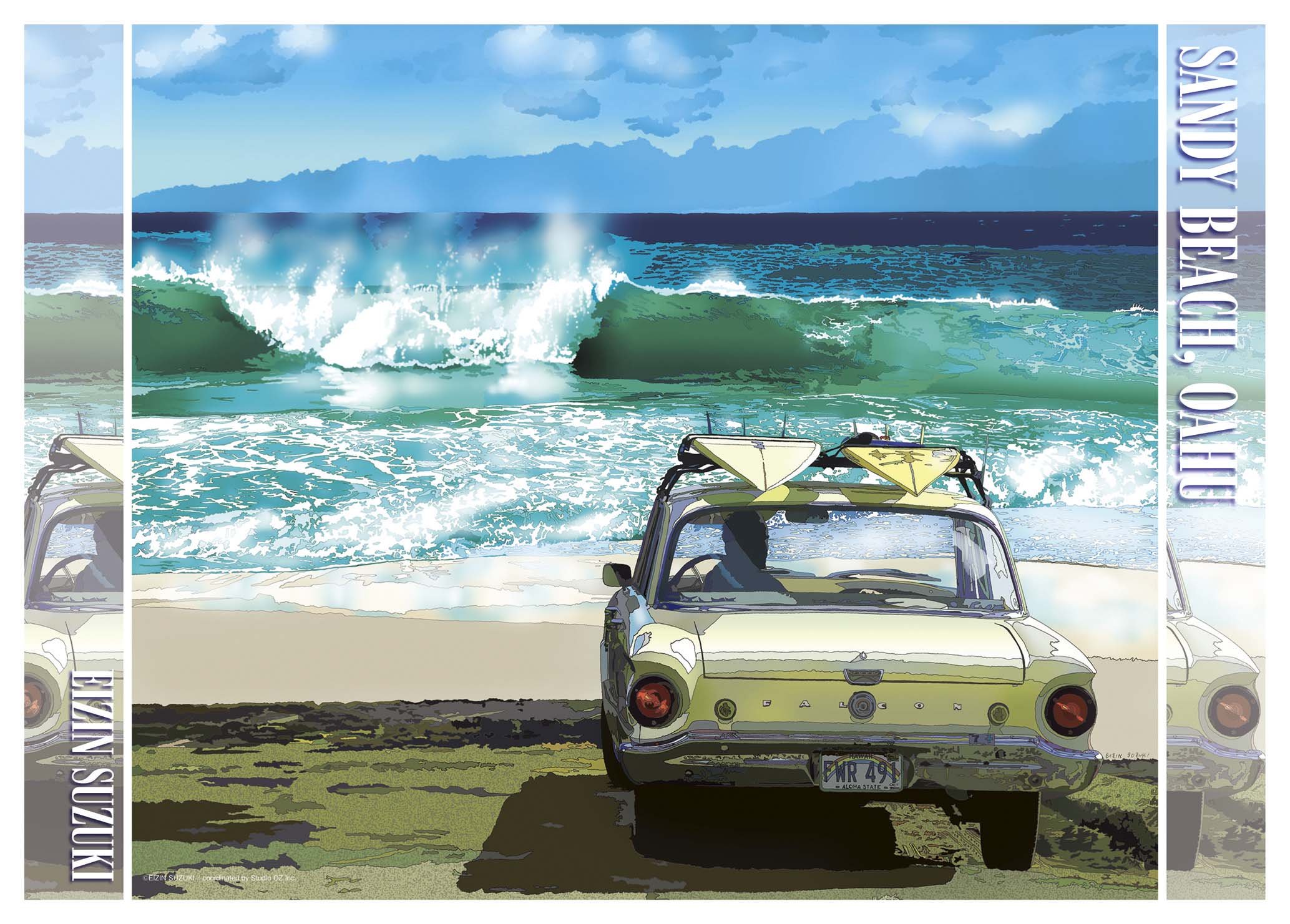 鈴木英人ラウンドパズル 「ノーザンソング」500p 鈴木英人ラウンド