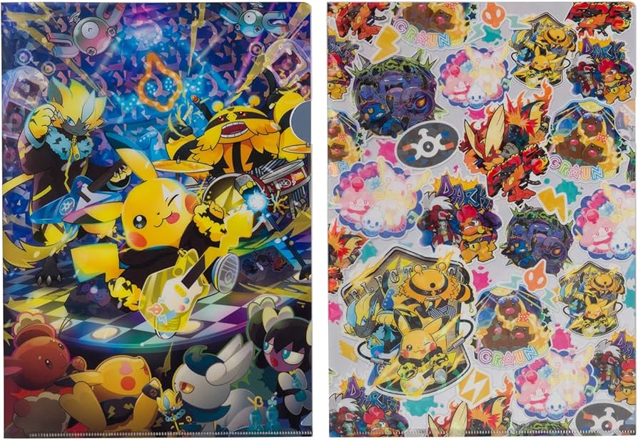 Amazon.co.jp: ポケモンセンターオリジナル A4クリアファイル2枚セット