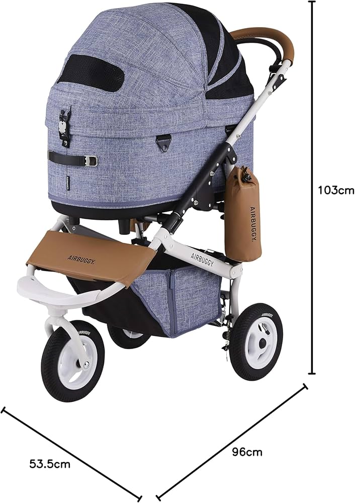 エアバギー airbuggy ドーム3 レギュラー メランジデニム 【公式通販】