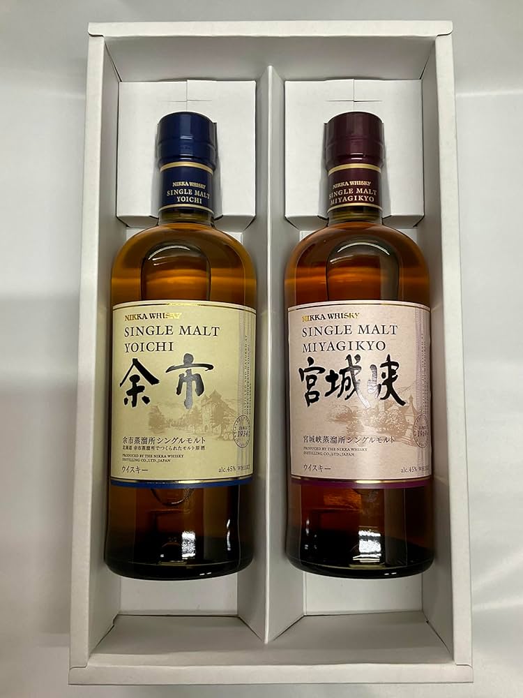 ニッカ 余市ノンピーテッド 宮城峡ピーテッド 2本セット 【公式通販】