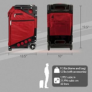 Amazon | 【ZUCAプロ】 ZUCA ProTravel Silver/Black | ZUCA(ズーカ