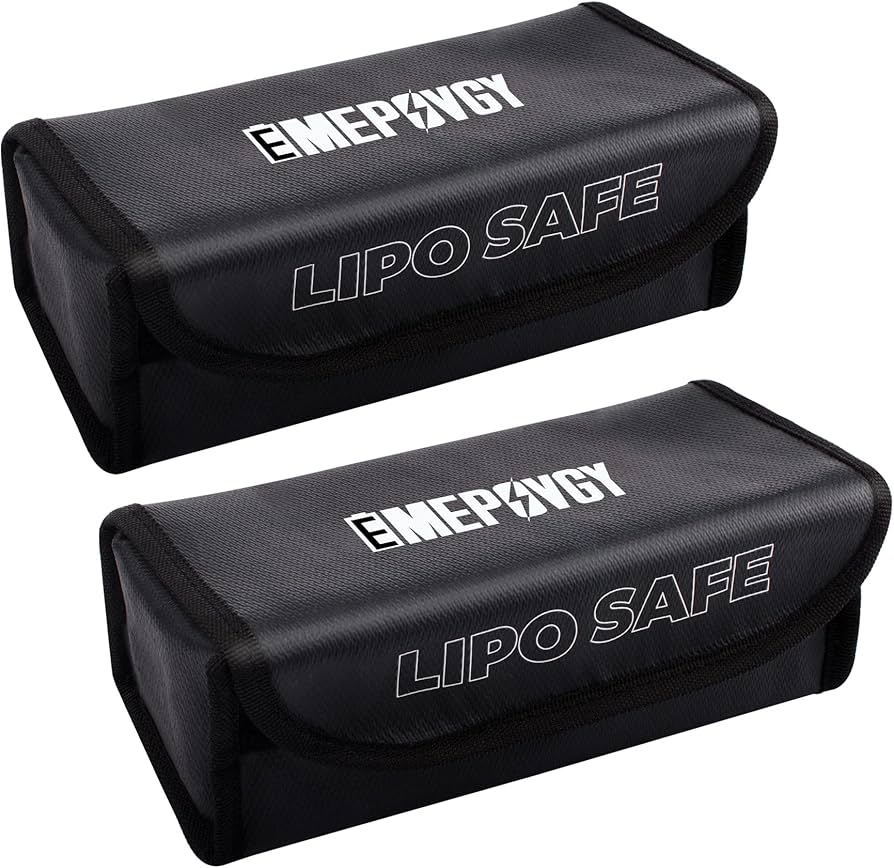 Amazon.co.jp: バッテリー セーフティーバッグ 耐火バッグ 防爆難燃