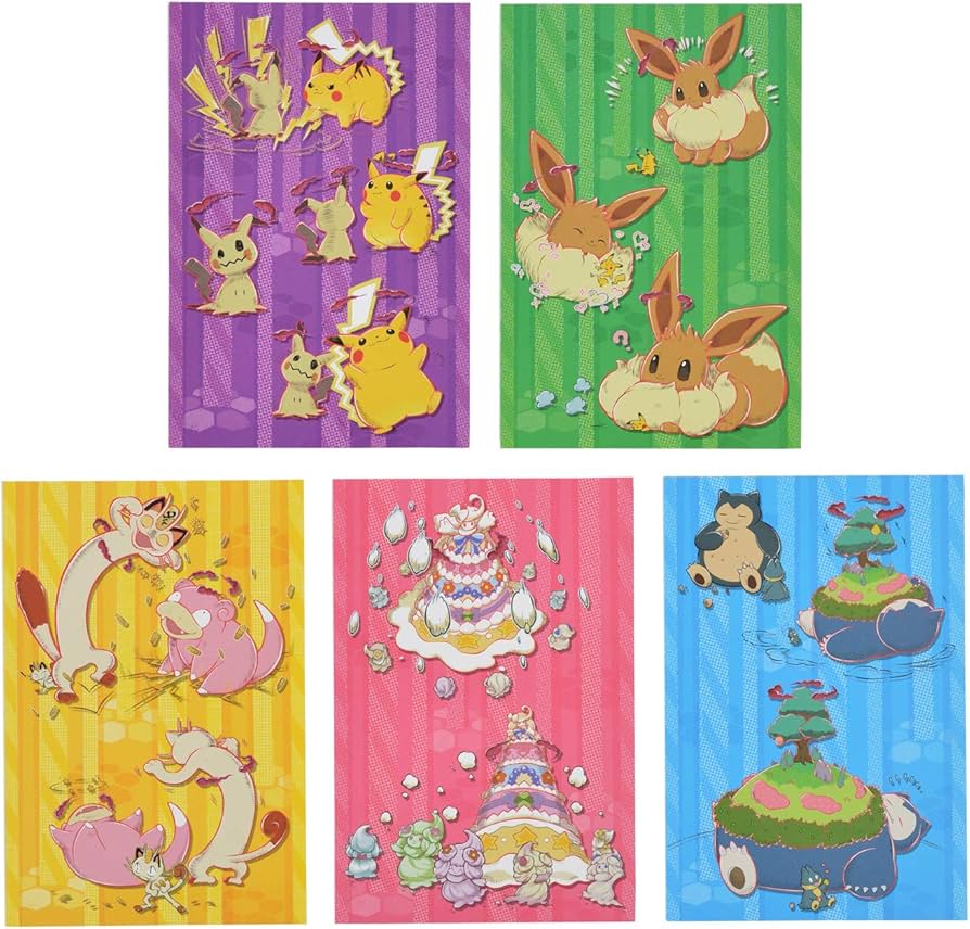 ポケットモンスターポストカードキョダイマックスのすがたイーブイ