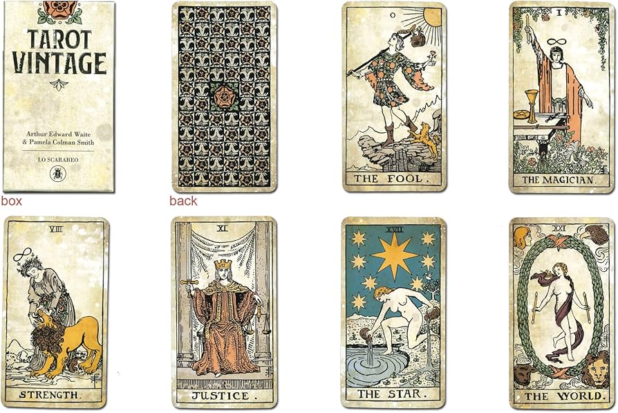 Amazon.co.jp: ニチユー(Nichiyu) タロットカード 占い 78枚