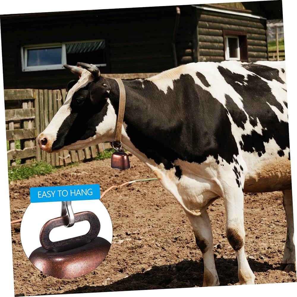 Amazon.co.jp: Milisten 12個セット 35mm ブロンズ牛鈴と25mm ヤギ鈴