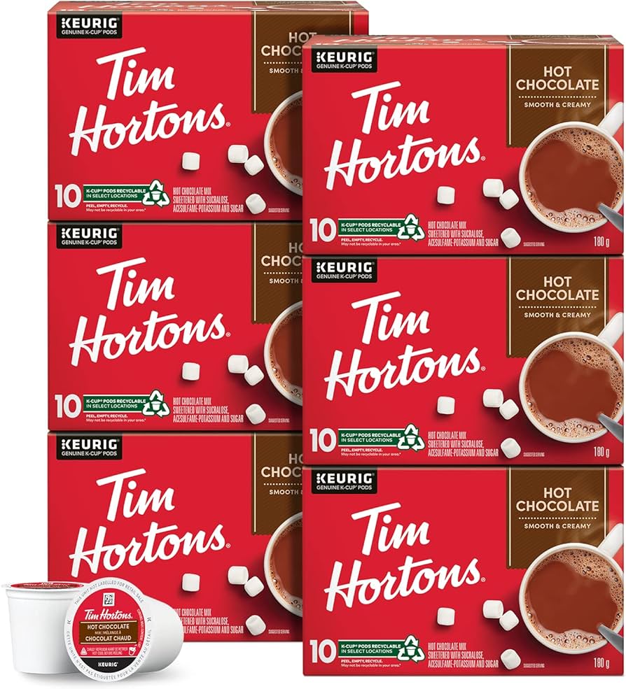 Amazon.com: Tim Hortons Original Hot Chocolate, Single Serve