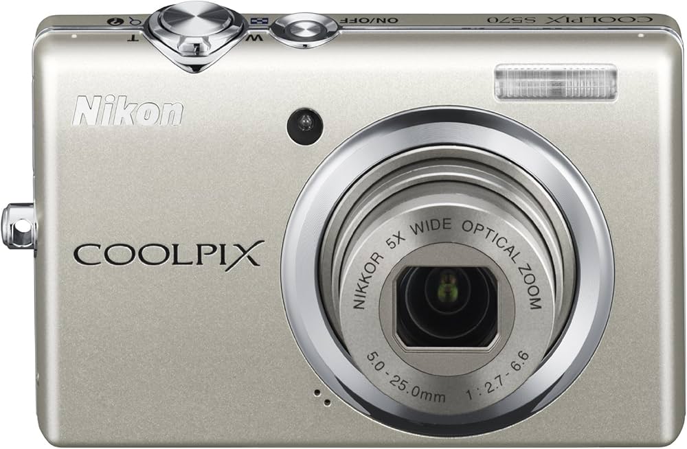 Amazon | Nikon デジタルカメラ COOLPIX (クールピクス) S570 シルバー