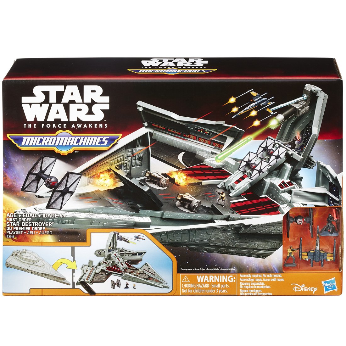 STAR WARS / マイクロマシーンカプセルトイ四種セット