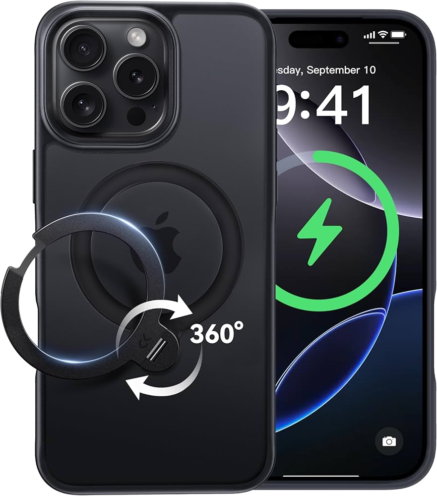 Amazon.co.jp: 【2026最高傑作&定点360度回転】CASEKOO iPhone 16 Pro