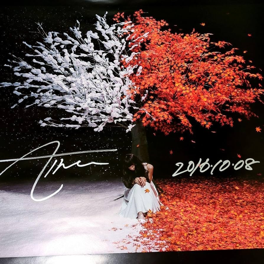 Aimer茜さす/everlasting snowポスター直筆サイン入り