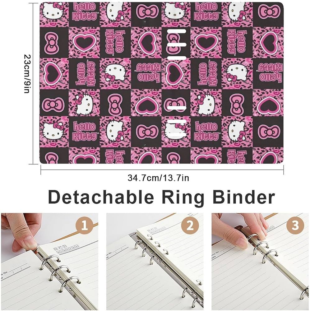Amazon | ハローキティ ヒョウ柄 システム手帳 PU A5サイズ