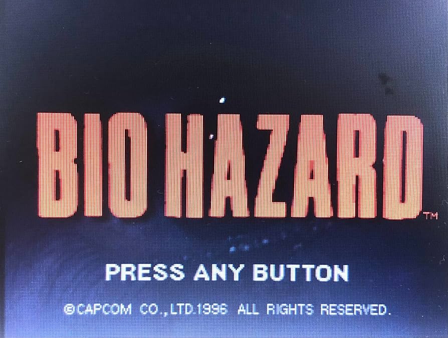 BIOHAZARD 初代バイオハザードクリアファイルレトロゲームPS1 バイオ