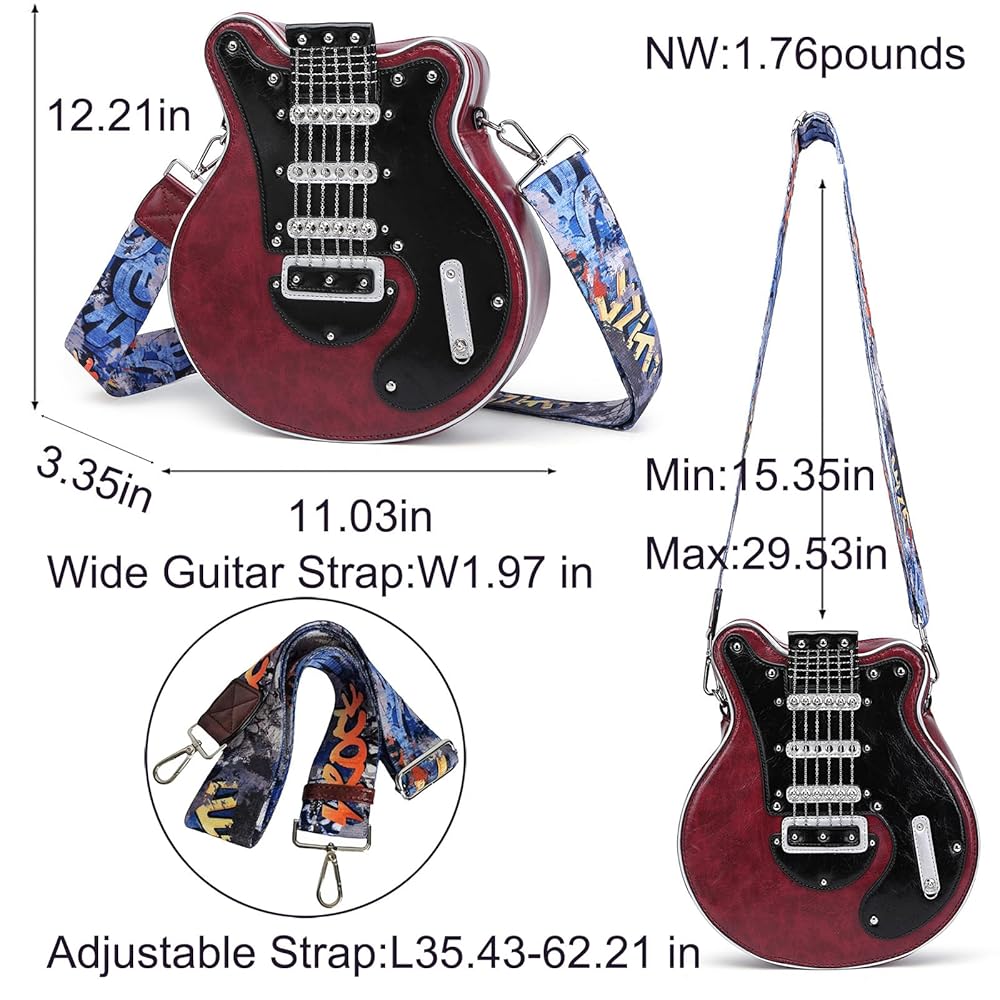 GLAY アメックス キーホルダー・ギターボディ型ショルダーバッグセット