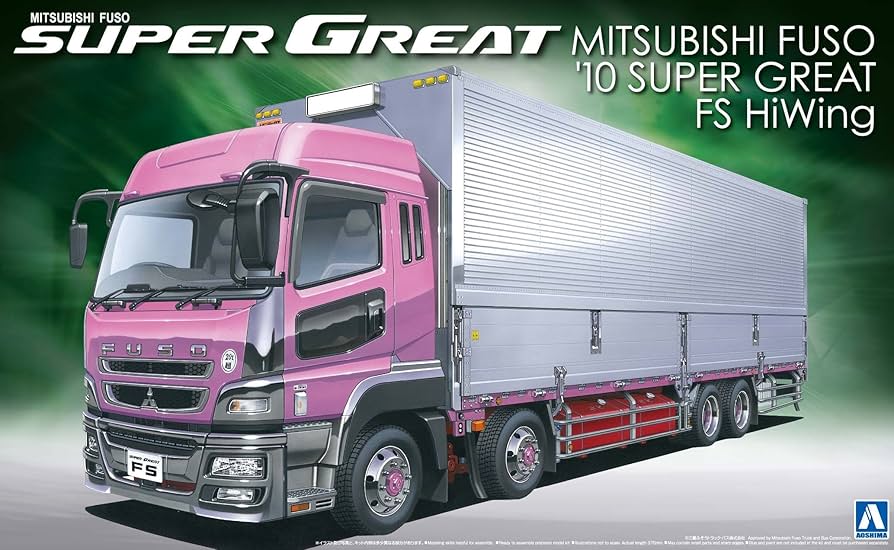 アオシマ 1/32 スーパーグレート ウィング 造りボディ 仕様 完成品