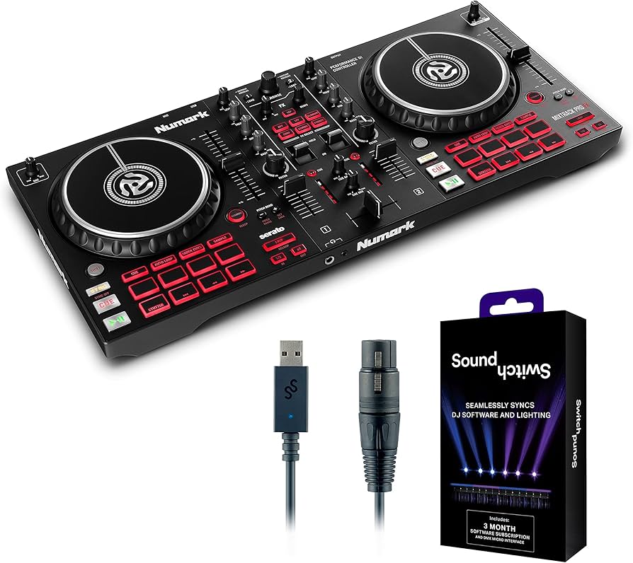 Amazon.co.jp: Numark Mixtrack Pro FX & Micro DMX Interface DJ