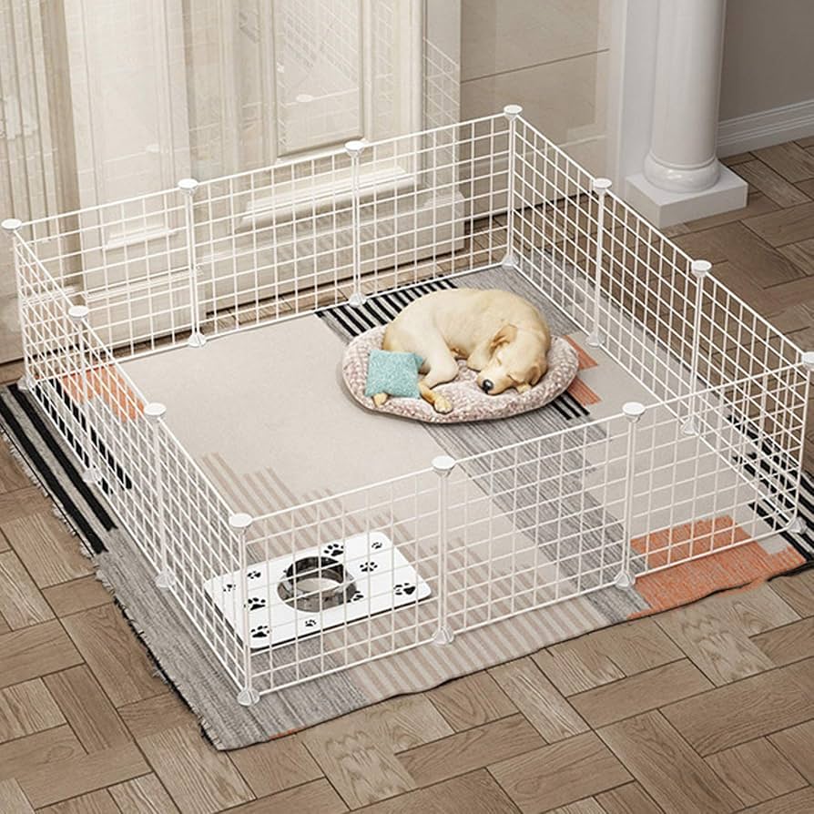 Amazon.co.jp: xinxin-homeペットフェンス 犬ケージ バリア ゲート