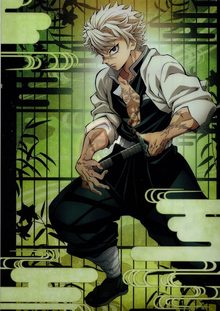 柱展 不死川実弥 クリアファイル 鬼滅の刃 柱展 クリアファイル 横