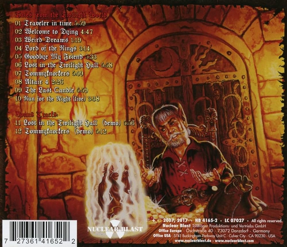 Tales From The Twilight World : Blind Guardian: Amazon.it: CD e