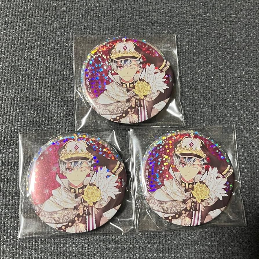 アイナナ 5周年 キラキラ缶バッジ 百 アイナナ 5周年 キラキラ缶バッジ