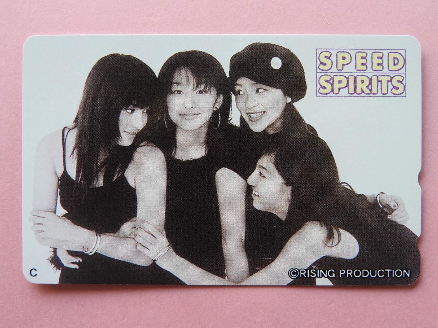 元SPEEDの上原多香子さんの高校生で制服姿のテレカ‼️ 元SPEED