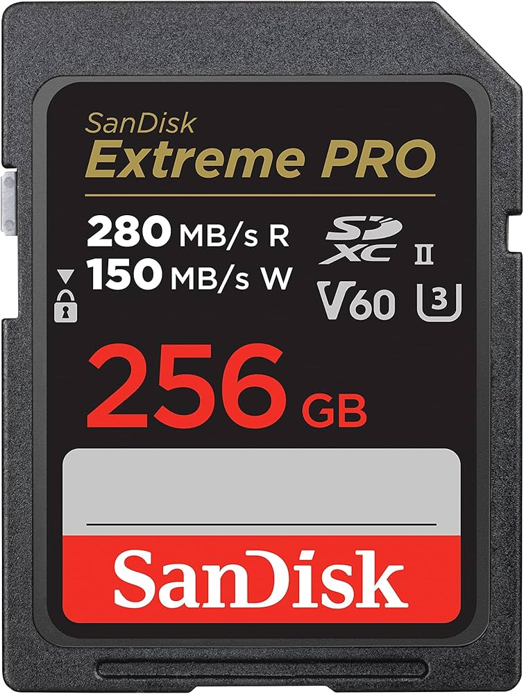 Amazon.com: SanDisk 256GB Extreme PRO SDXC UHS-II Memory Card