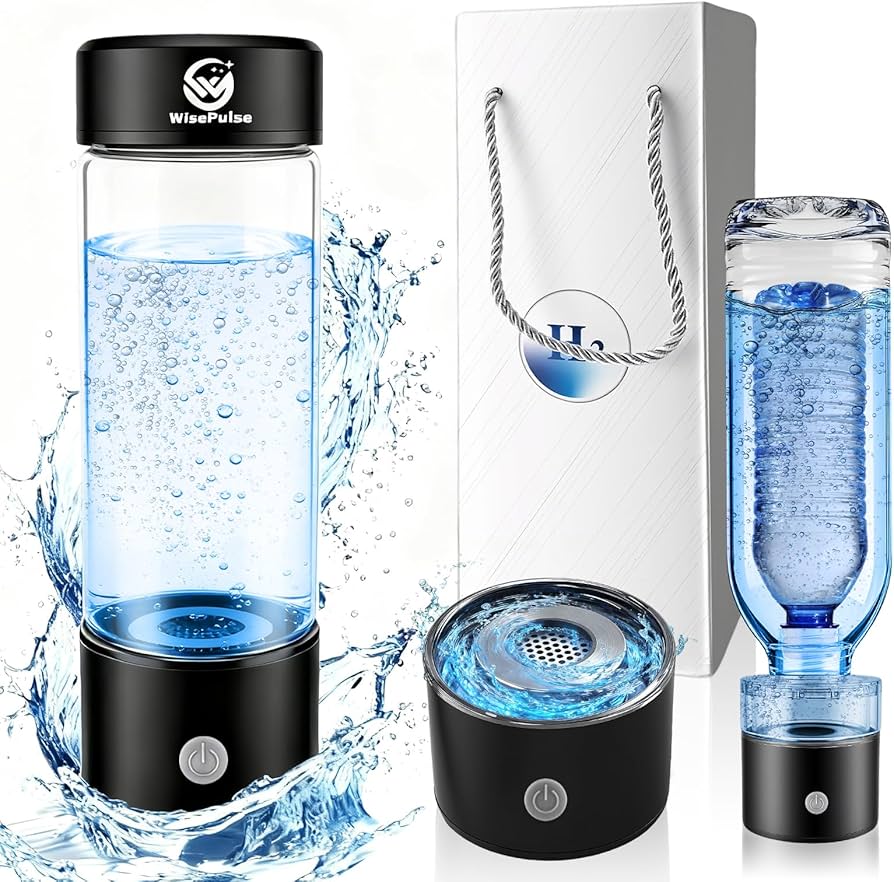 Amazon.com : WisePulse Hydrogen Water Bottle: 4600+ PPB Portable